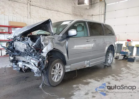 2015 Dodge Grand Caravan Sxt из США, поврежденный, VIN 2C7WDGCGXFR703607